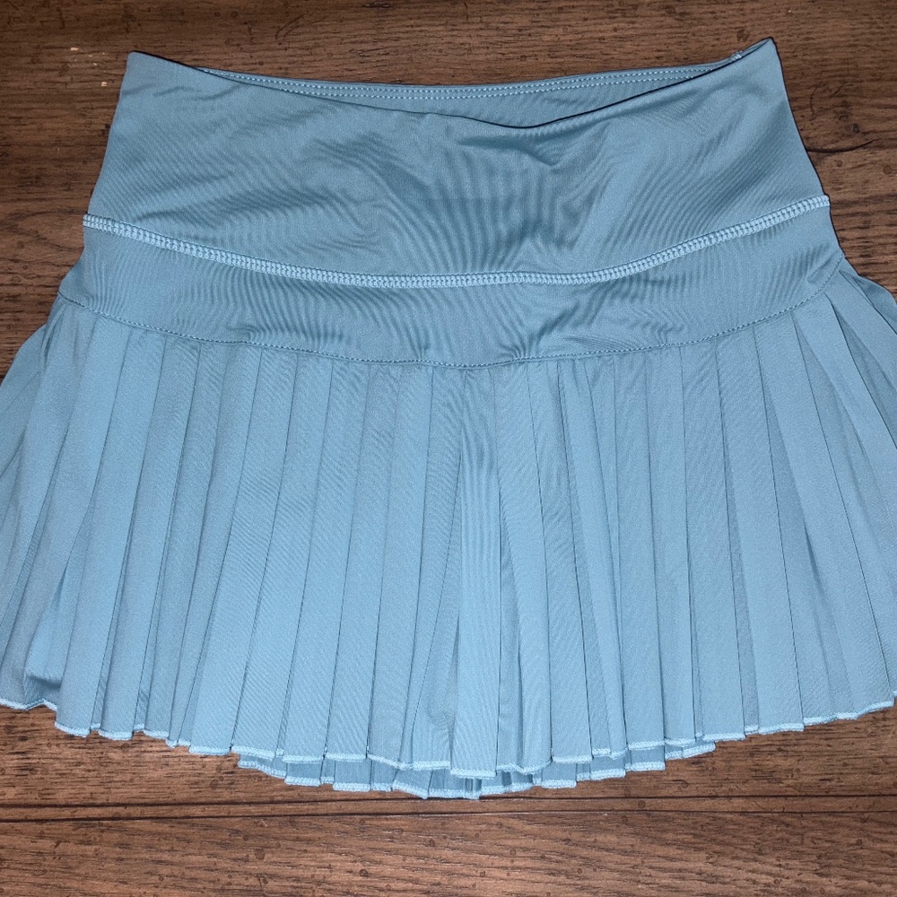 Teal Gold Hinge Skirt